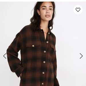 Madewell Flannel Shirt Jacket